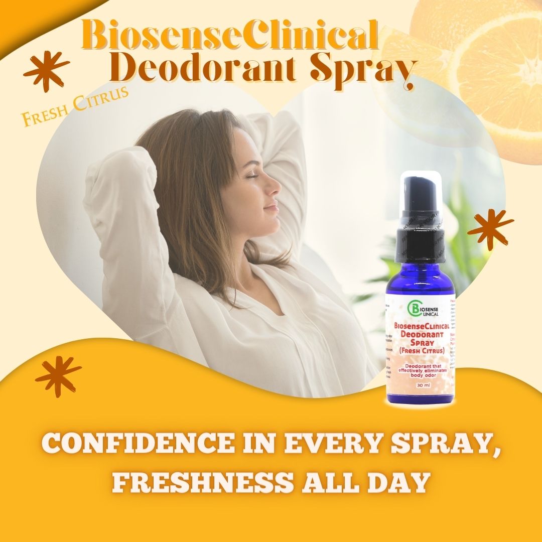 BiosenseClinical Deodorant Spray - 30ml - shop at DrysolDepot.com