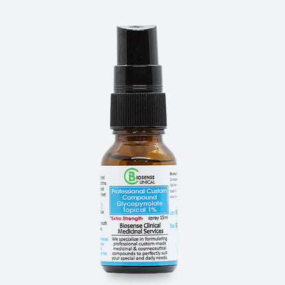 BiosenseClinical Glycopyrrolate Topical Spray  - 15 ml - DrysolDepot