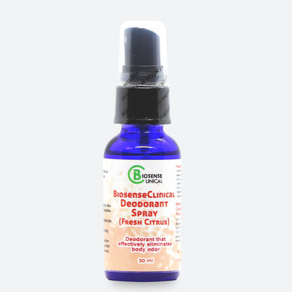 BiosenseClinical Therapeutic Deodorant Spray (Fresh Citrus) - DrysolDepot